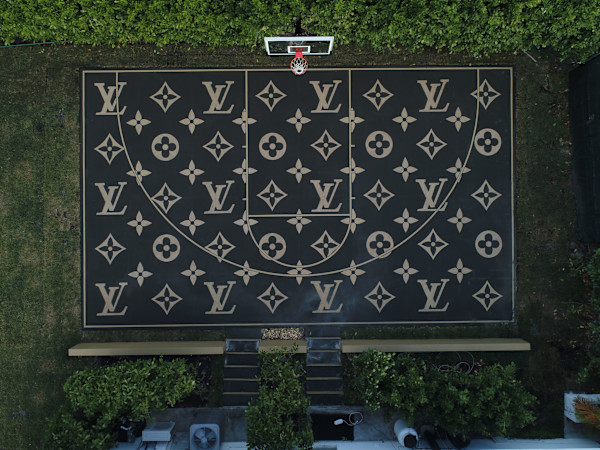Louis Vuitton Basketball Court by Tragek, Image 8.