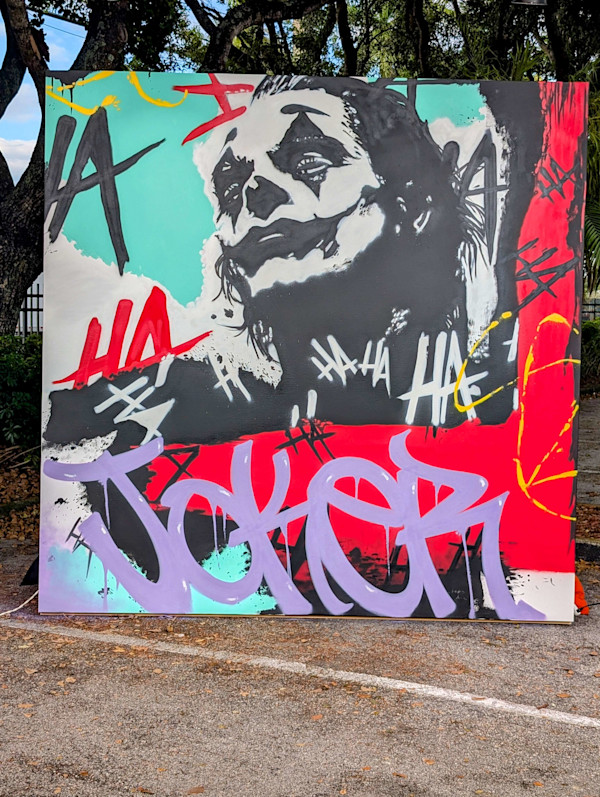 Joker: Folie à Deux Live Painting by Tragek, Image 20.