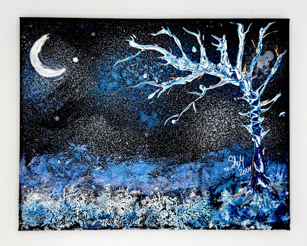 Winter Night by SUSANA K. MARSCH
