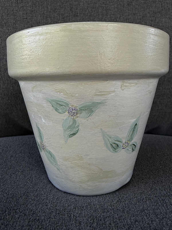 Spring Pot II 4" by Karin Faris Hills, Image 1.