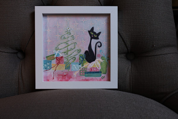 Holiday 2026 Cat - Binx by Karin Faris Hills, Image 1.