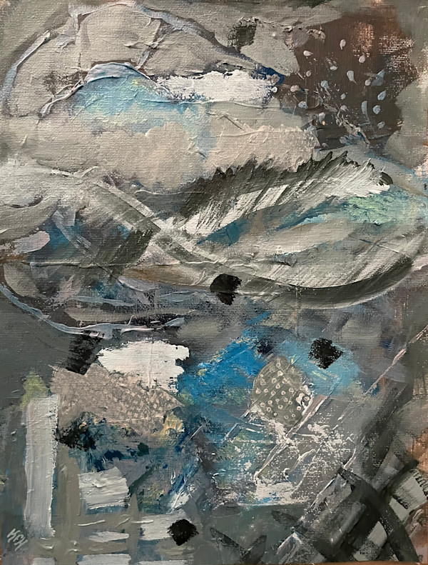 Random Blue One by Karin Faris Hills