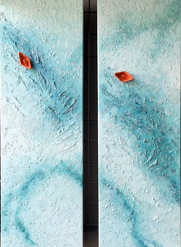 Alongside you (diptych) by Elena Gregoriou