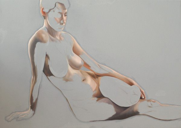 Grey Nude #1 by Daevid Anderson