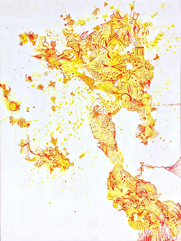 Yellow Spaces by Mirela Fioresy