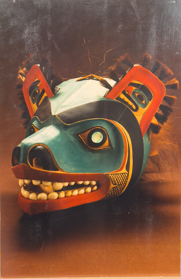 Alaskan mask photograph