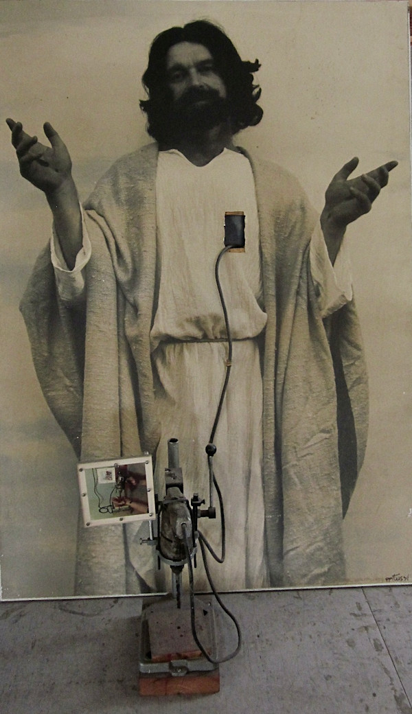 Sacred Art #5 'Jesus and the Drill Press' by Pita Pitussi, Image 17.