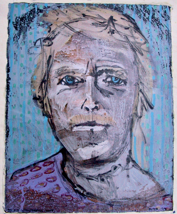 Self-Portrait 1993 by Pita Pitussi, Image 18.
