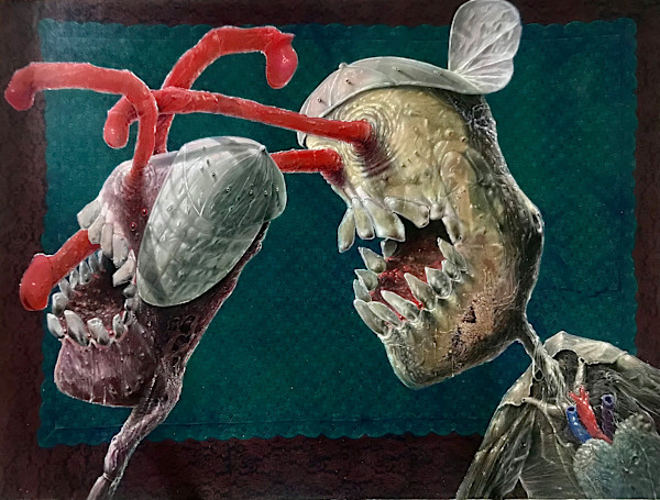 Large Dickhead on canvas #4 by ppitussi, Image 2.
