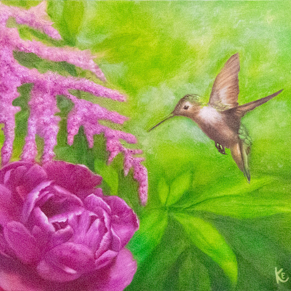 Fleeting - Ruby Hummingbird by Krister Eide, Image 1.