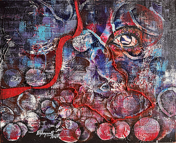Maya/Moha (Delusional Attachment) from the series Dasagriva by DIPAYAN GHOSH
