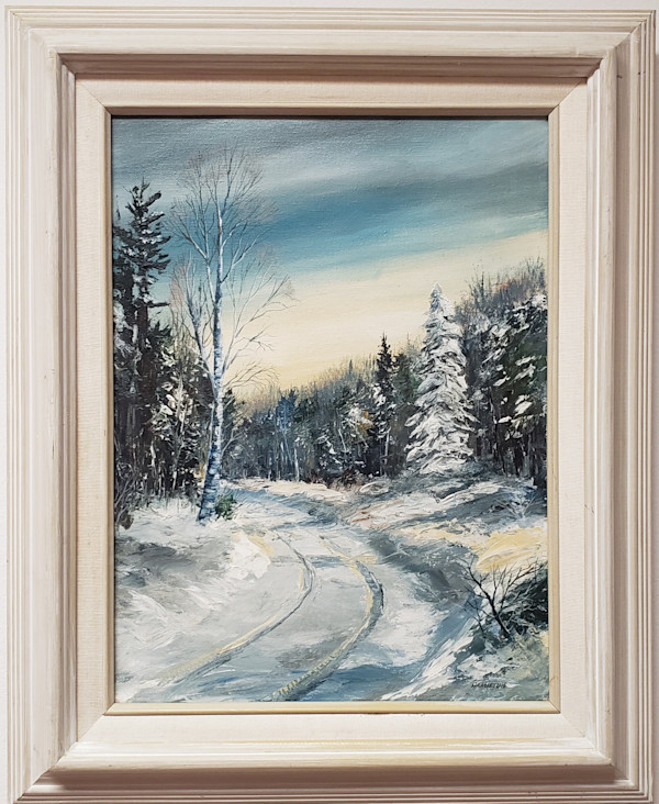 Untitled - Two Rut Road in Winter