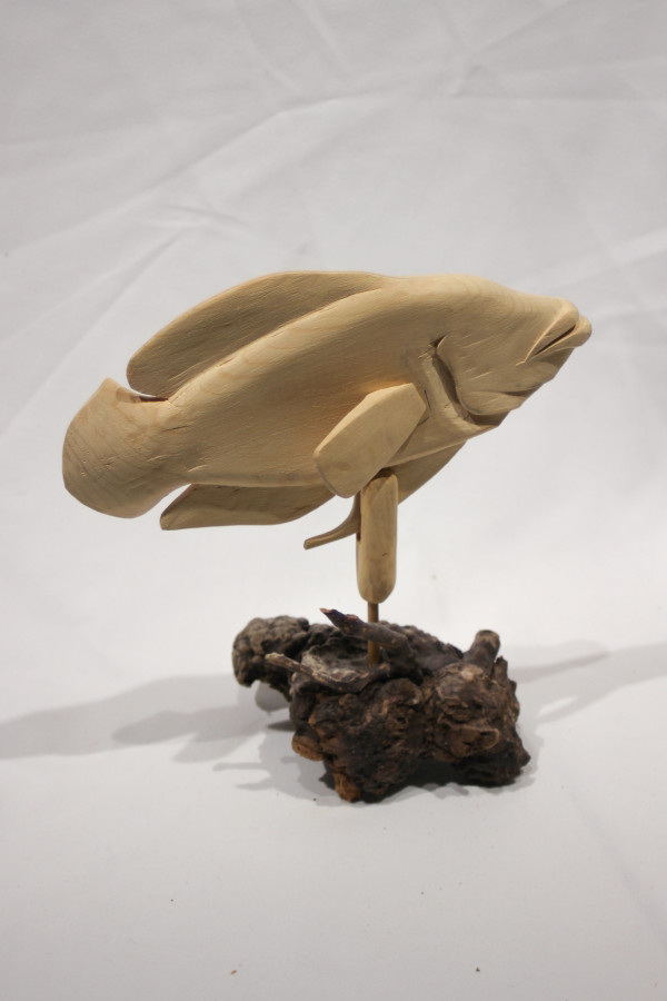 Wood Fish 1 by Gerald F. Mckie