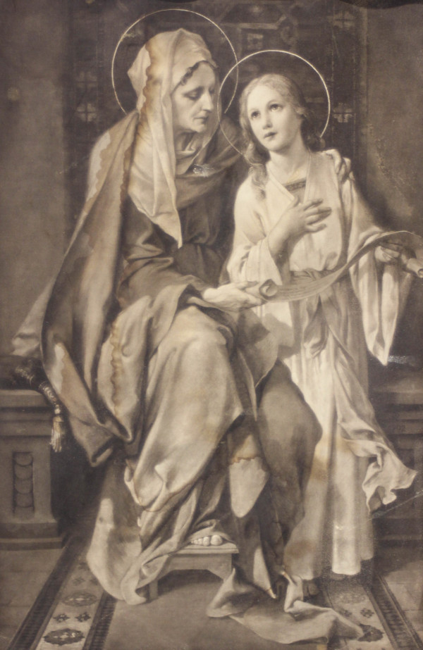 Jesus and Mary by unknown unknown