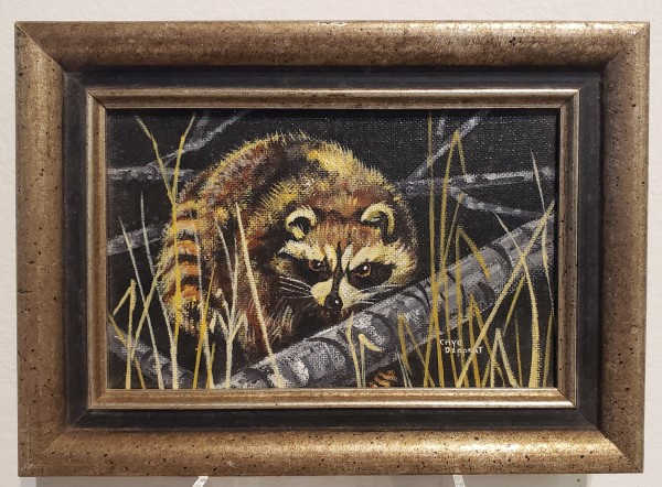 "Untitled" Racoon by Caye Deppeat