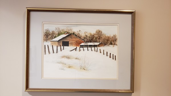 Winter Pasture by Pauline Raedeke
