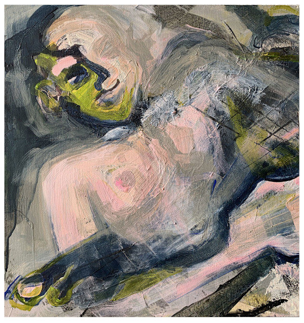 michellevanreenen_fig.1_2022_acrylic_on_wood_360x340mm_R5500_framed_x0hv8i_13 by Michelle van Reenen, Image 7.
