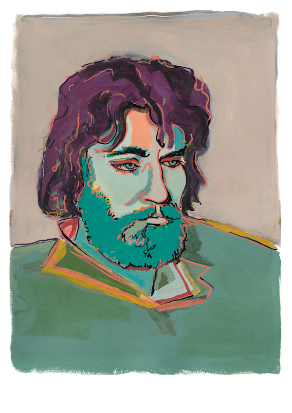 michellevanreenen_michaelwithbluebeard_2019_limited_edition_of_50_297x420_mm_R1850_unframed_b5tgky_3 by Michelle van Reenen, Image 17.