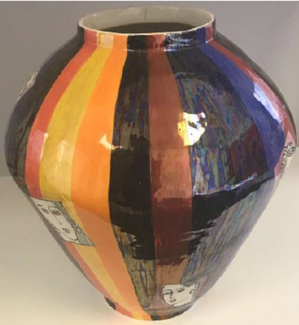 Vase by Giovanna Biallo Stone, Image 1.