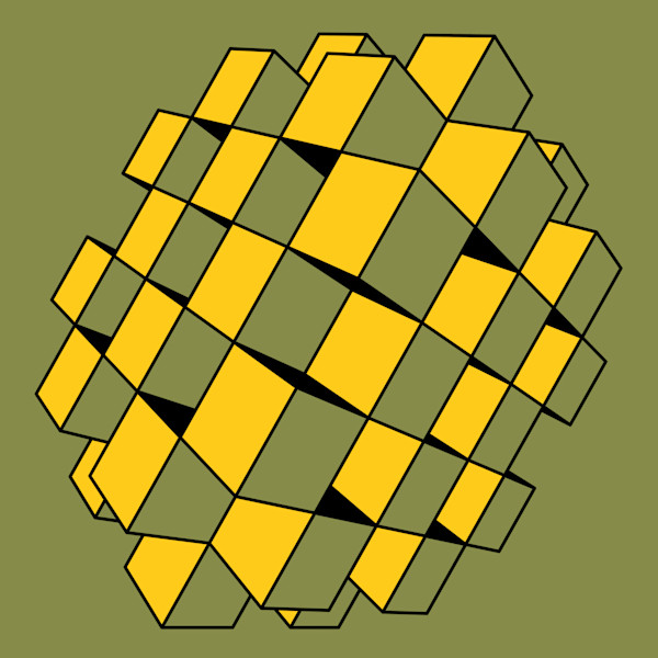 Mid-Century Cubes by Isabelle Gervasio