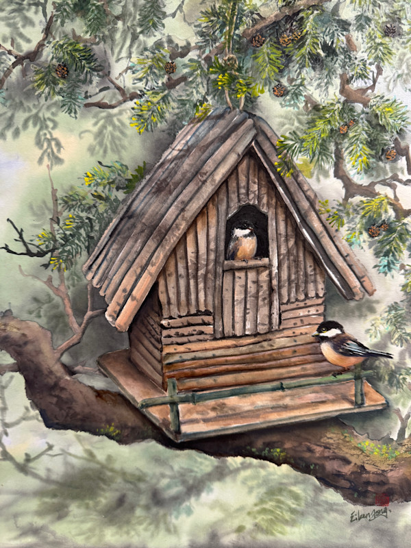 Chickadees' Home Sweet Home by Eileen Fong