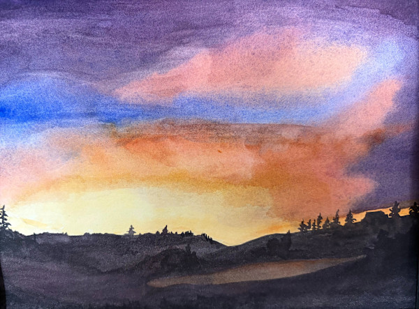 Prairie Sunset by Debra Ann Renner, Image 1.