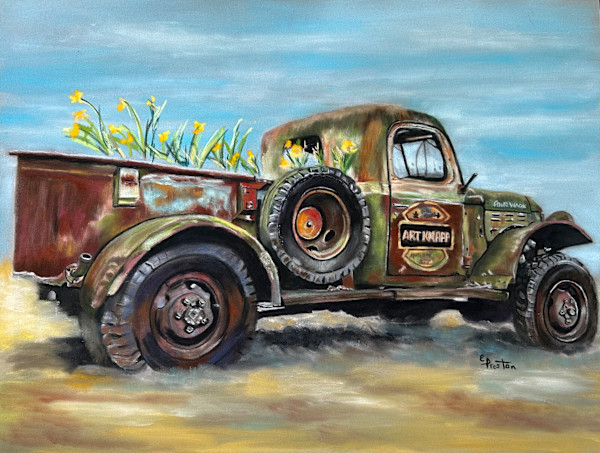 Flower Truck by Elayne Preston, Image 1.