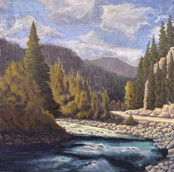 The Cheakamus by Mel Anderson, Image 1.
