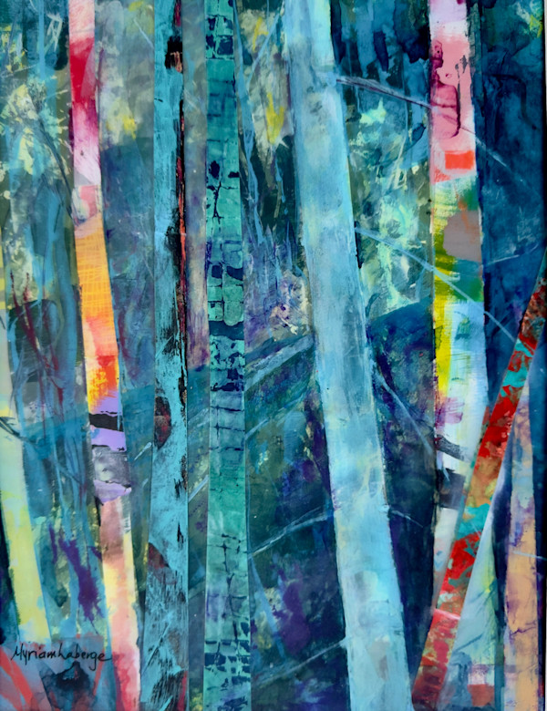 Into the Blue Wood by Myriam Laberge, Image 1.