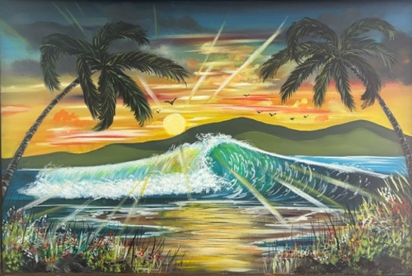 Hawaiian Waves by Scott Samuels, Image 1.