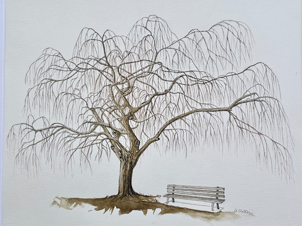 Tree at Spanish Banks by Gillian Olson, Image 1.