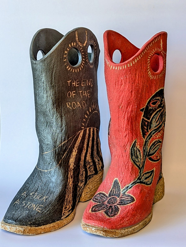 Waters of March Boots by Jill Robinson