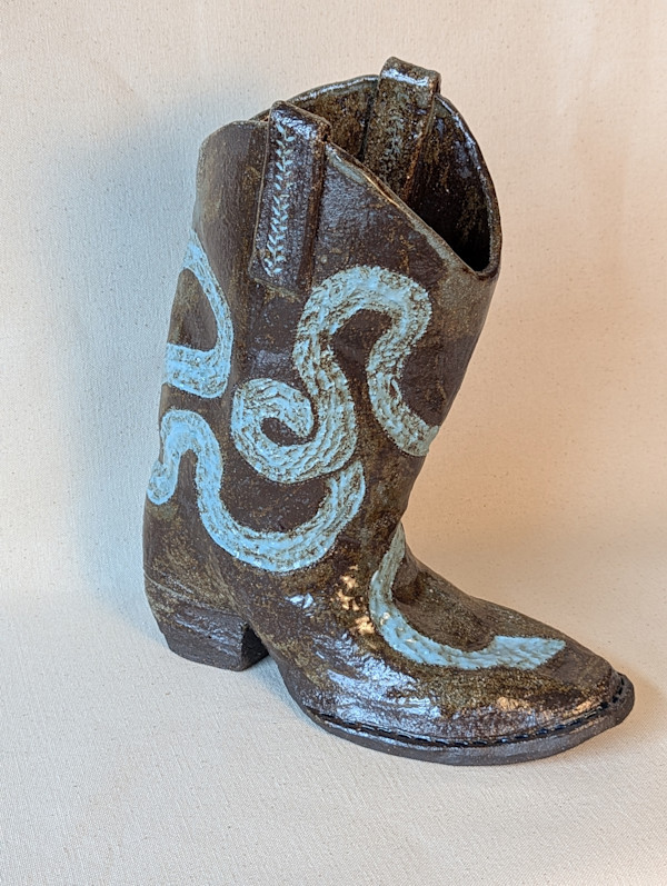 Ojai/ Snake Boots by Jill Robinson