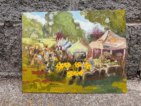 Saturday Farmers Market by Amanda Wilson