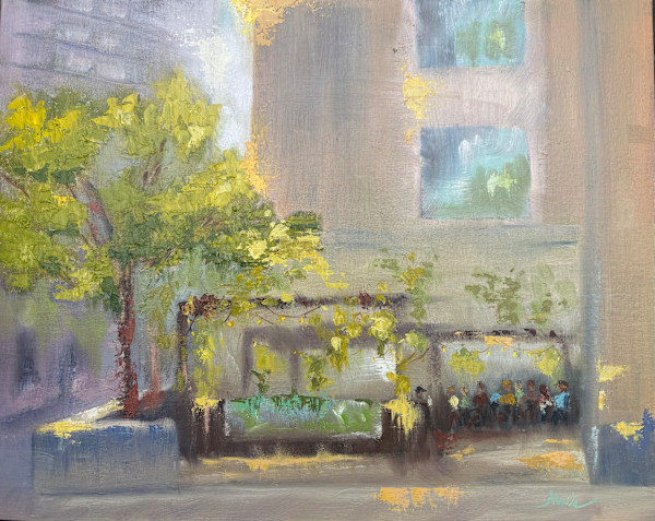 Church Street Tourists by Amanda Wilson