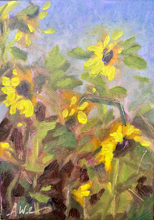 Summer Sunflowers by Amanda Wilson