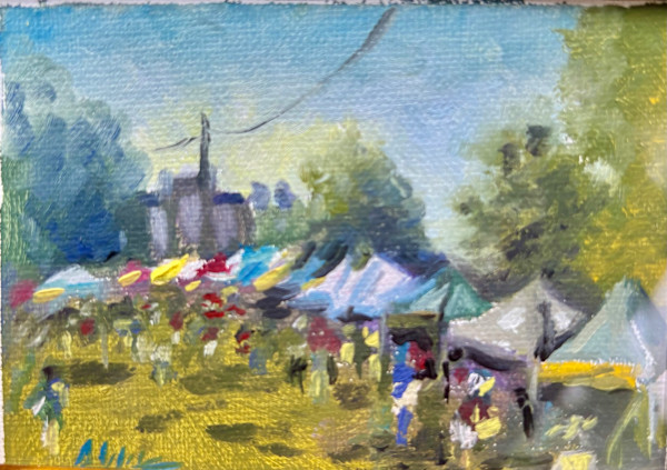 Richland Farmers Market Summer by Amanda Wilson