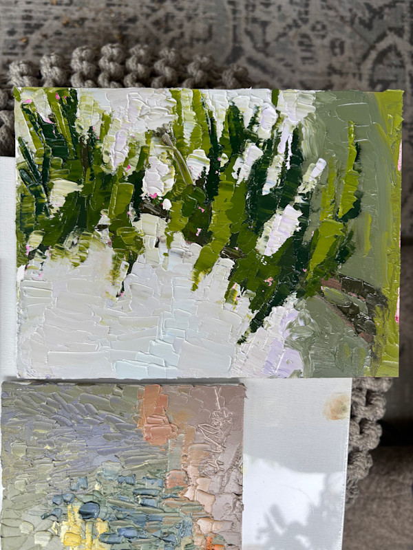 Leaning Pine by Amanda Wilson