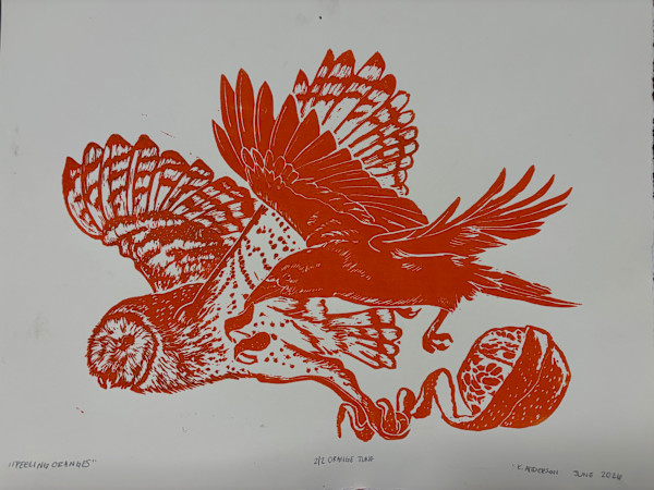 Peeling Oranges by Kayleigh, Image 1.