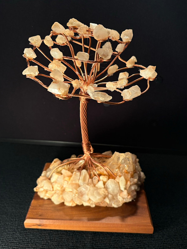 Crystal and Copper Flora by Chuck Roling, Image 1.