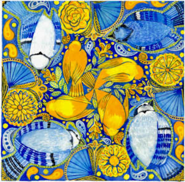 Bandana Birds by Patricia A Kilson, Image 1.