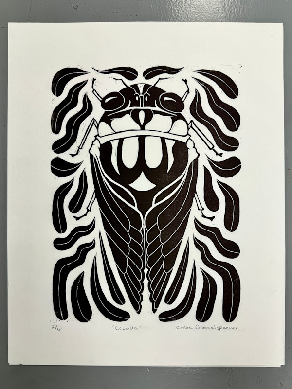 Cicada by Chloe Gramelspacher, Image 1.