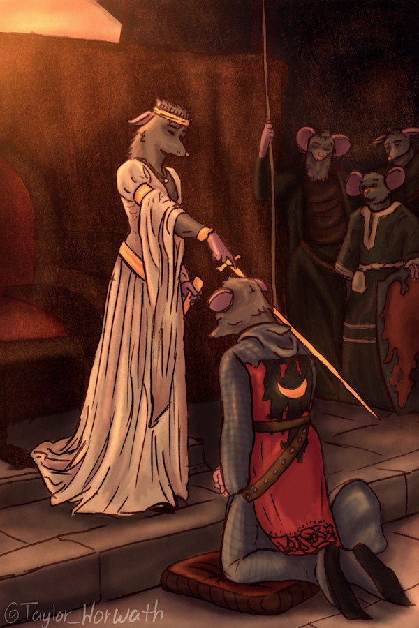 "A Rat in Shining Armor" by Taylor Horwath, Image 1.