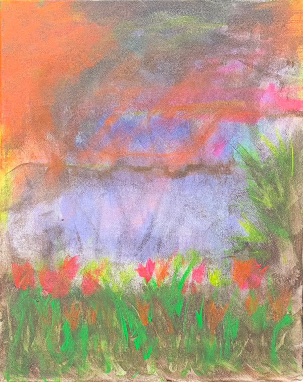 Lit Flowers