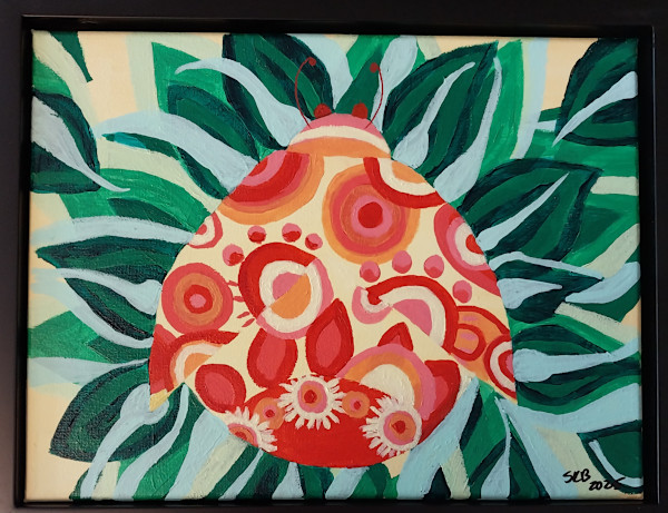 Ladybird Hiding by Sonya Bruns, Image 1.
