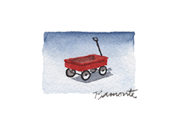 Red Wagon by The Red Sable Studio