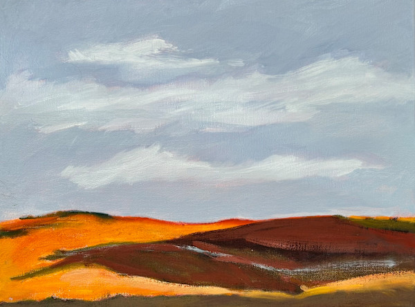 Oklahoma Field Triptych 1/3 by Patti Morgan, Image 1.