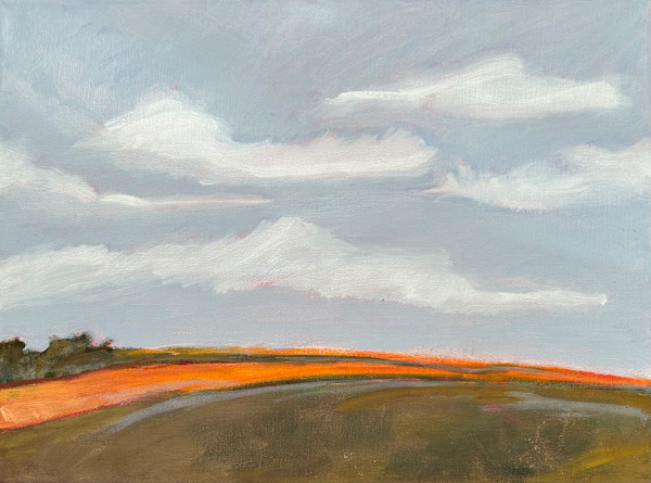 Oklahoma Field Triptych 3/3 by Patti Morgan, Image 1.