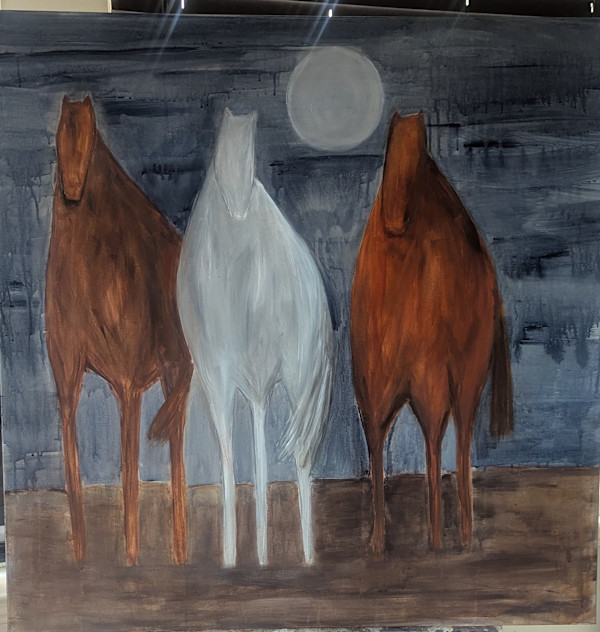 Moonlit Trio by robyn parker feehan