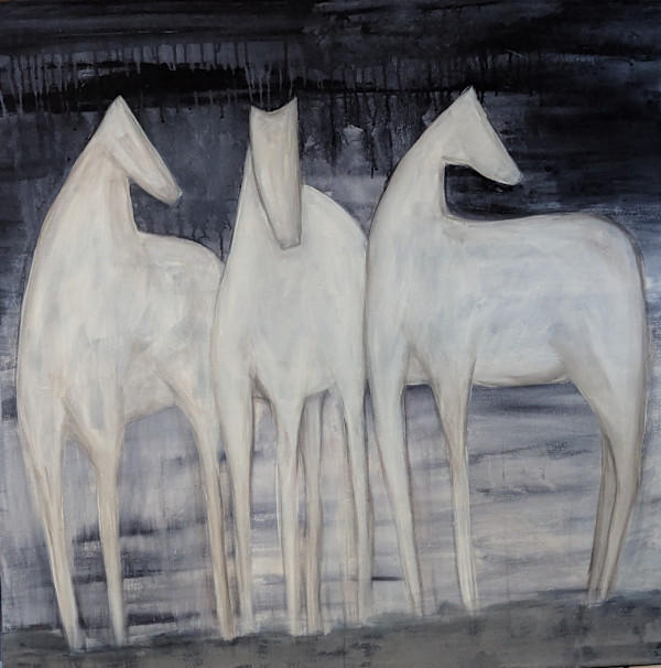 Currents Beneath Silent Hooves by robyn parker feehan